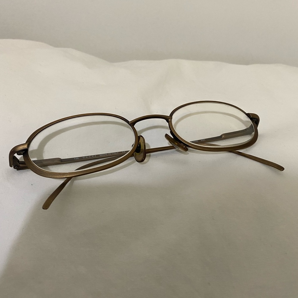 Vintage Gucci Copper/Bronze Round Optical Frames